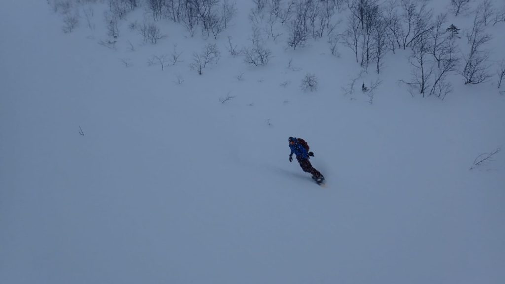 Making our way to the bottom of Mount Juksporr