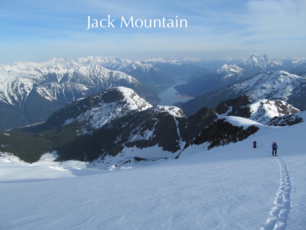 Highway 20 ski tours Jack Mountain