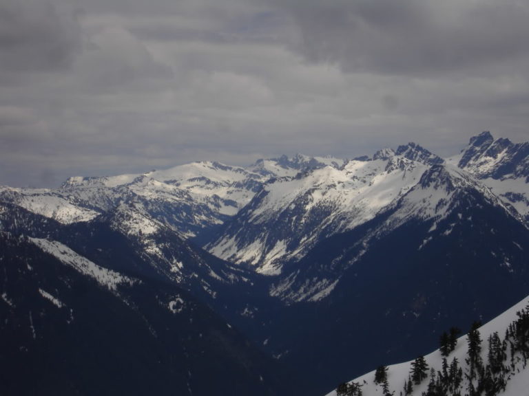 The view from the summit of Kaleetan Peak