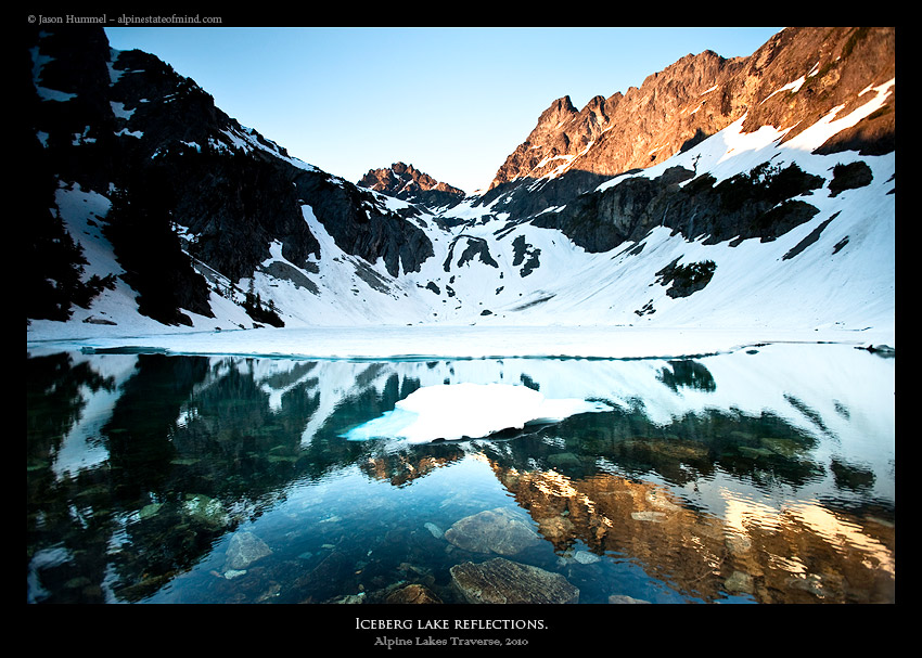 Camping at Iceberg Lake