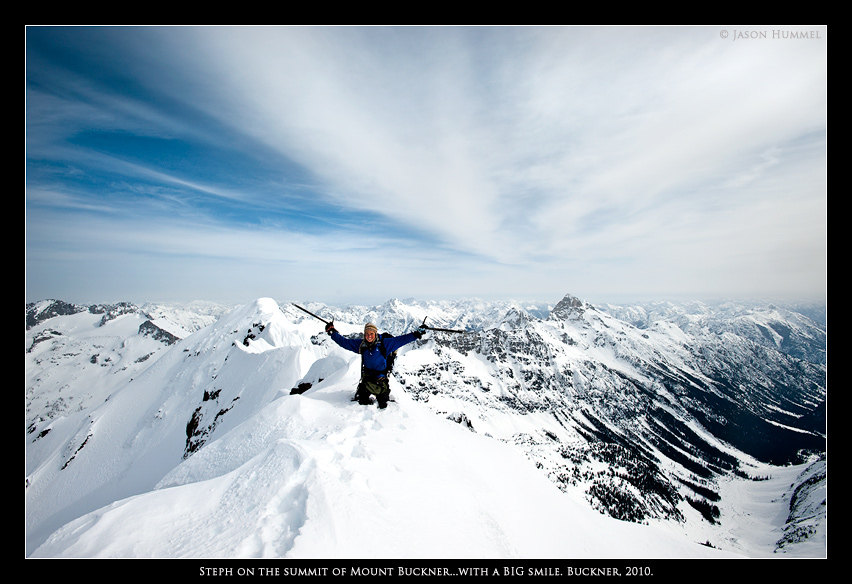 The summit of Buckner Mountain