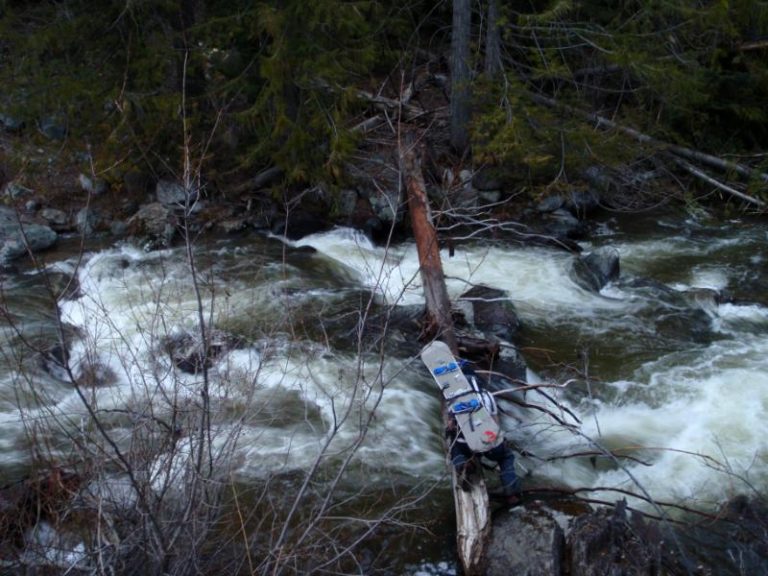 Crossing Icicle Creek