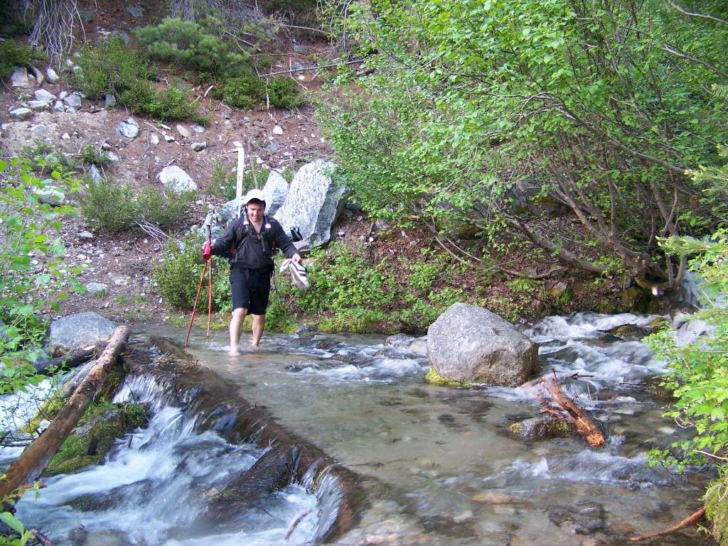 The exit via the Entiat River trail