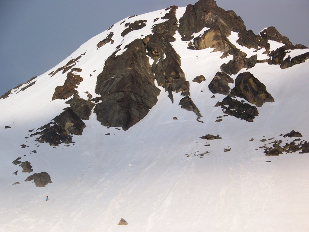 Making my way up Cardinal Peak in the Chelan Mountains