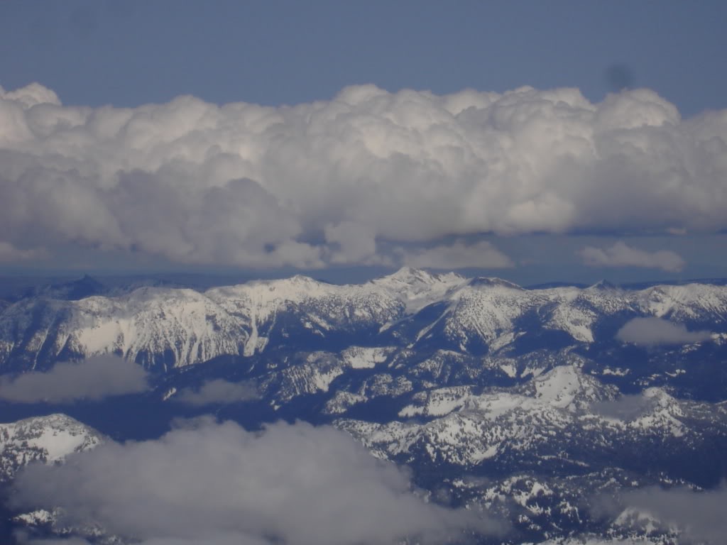 Looking East at Mt Aix and the Nelson Range