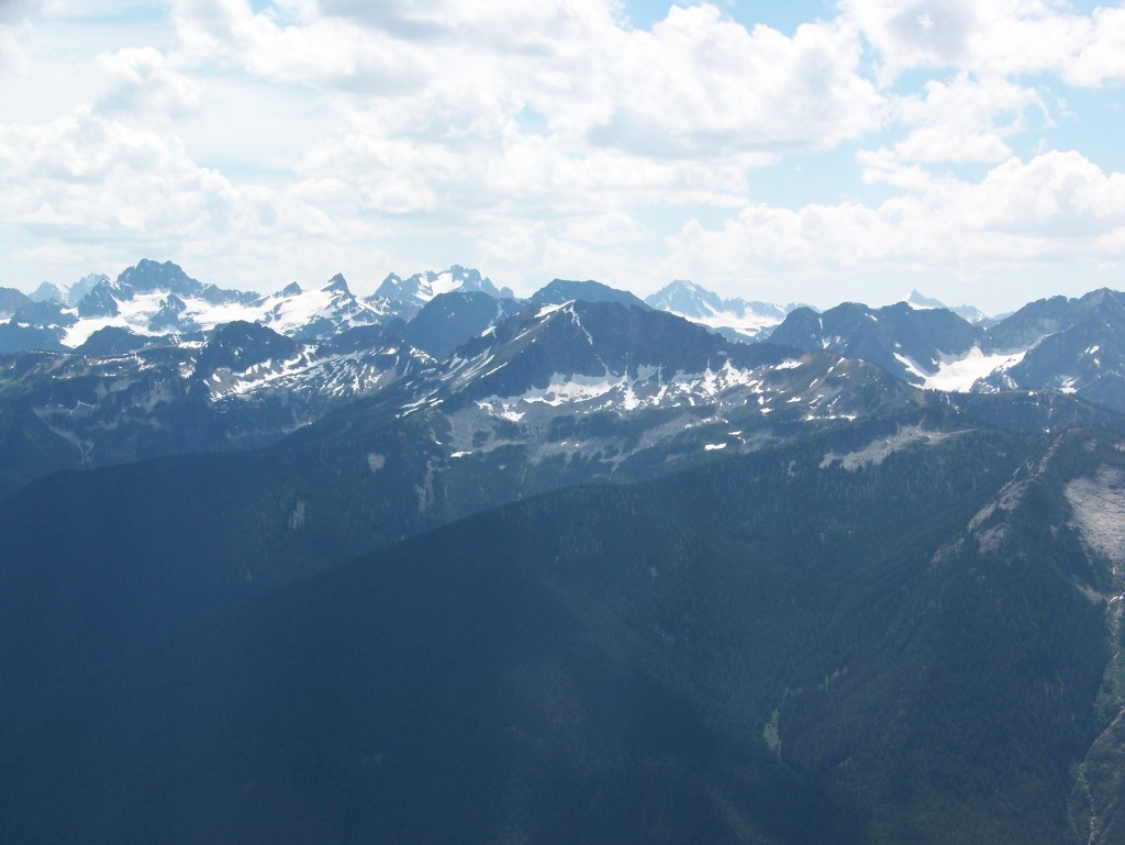 Looking South into the North Cascades