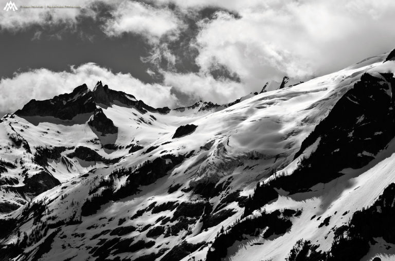 Chickamin Glacier and Gunsight Notch