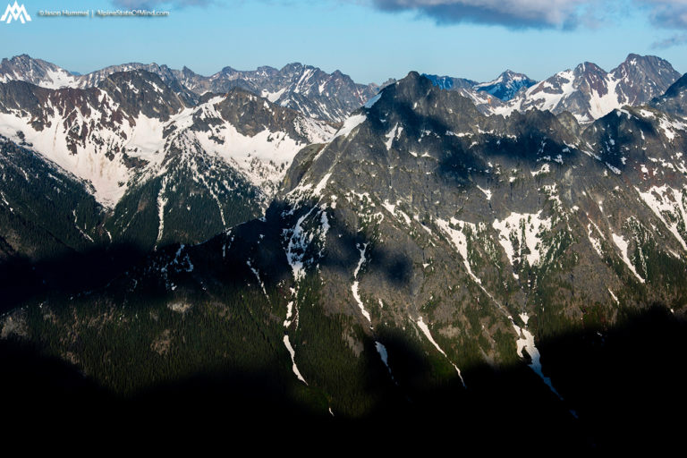 Looking into the Eastern North Cascades
