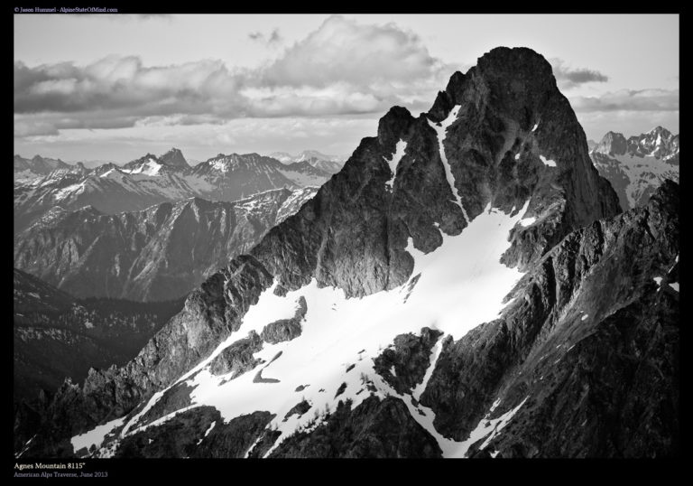 Looking at Agnes Mountain