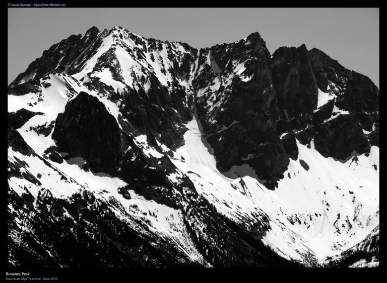 Bonanza Peak from Gunsight Notch