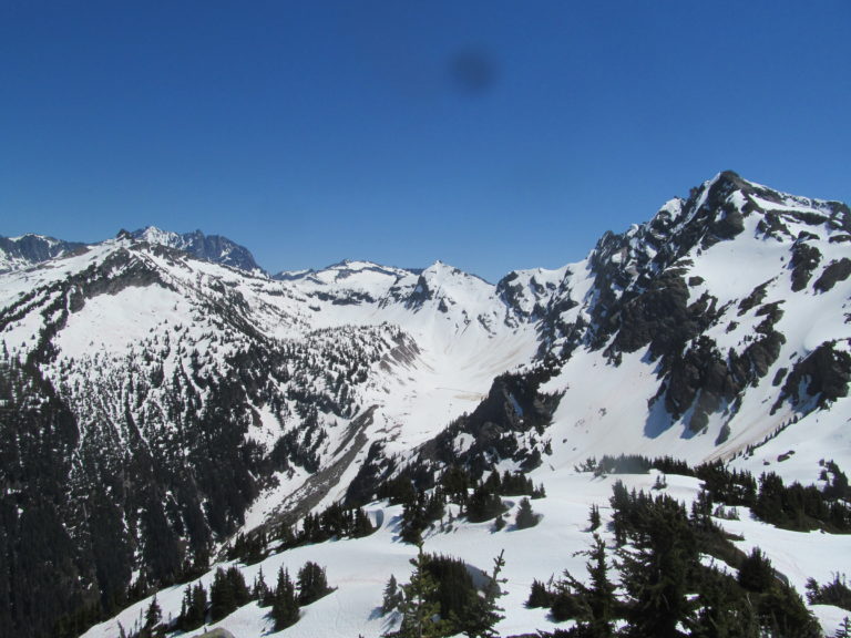 Our next crux down to Bannock Lakes