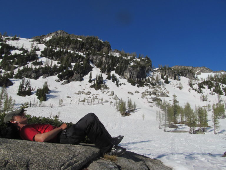 Enjoying an afternoon at Bannock Lakes