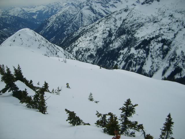 From the summit we rode the ridge of Frisco Mountain north back into the Maple creek basin