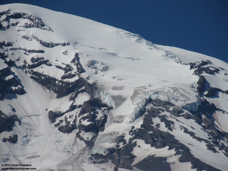 A view of the Kautz Glacier