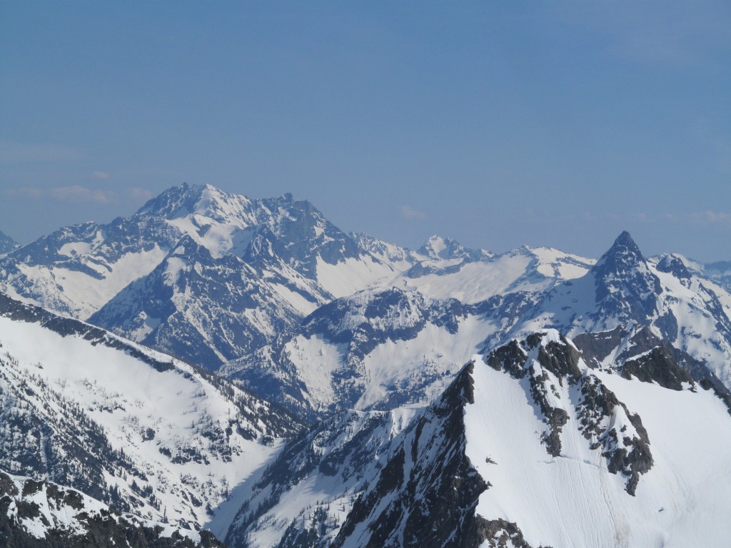 Looking towards Bonanza Peak