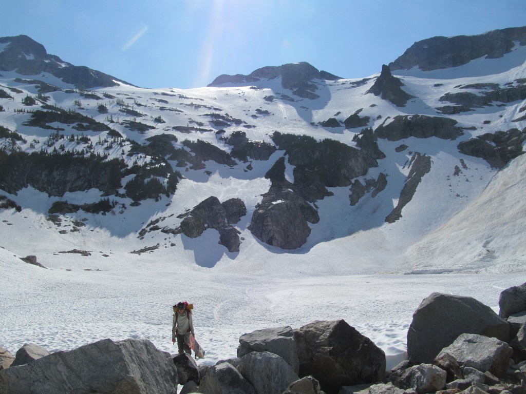 Heading into the Challenger Valley