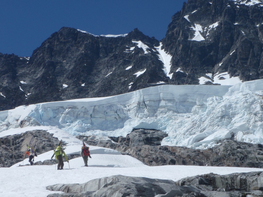 Making our way into the Northern Picket Range