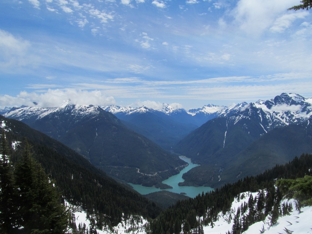 Looking back at Ross Lake