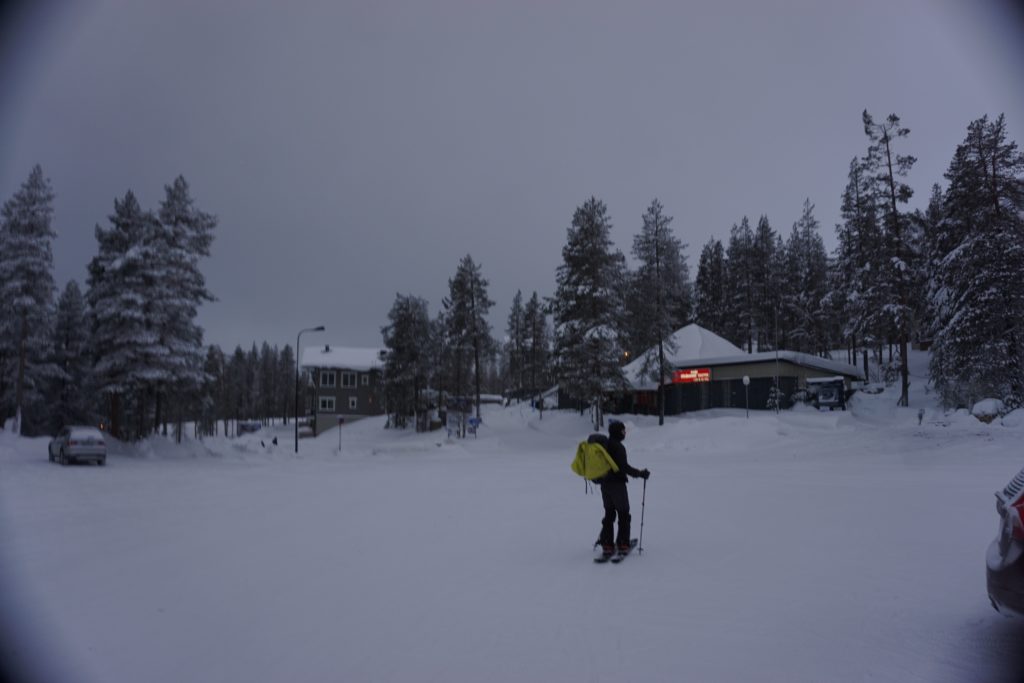 Starting our tour from the Pyhä ski resort.