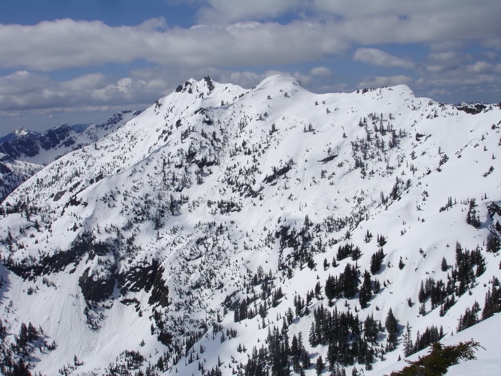 View from the summit of Red Mountain