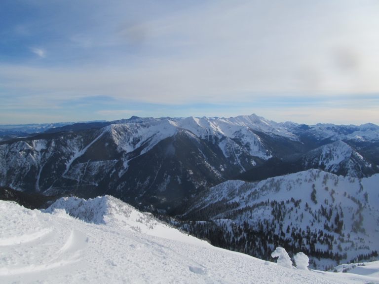 Looking at the Chiwaukums from Howard Mountain