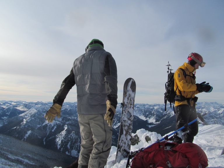 Transitioning on Howard Mountain on the Rock, Howard Mastiff Traverse