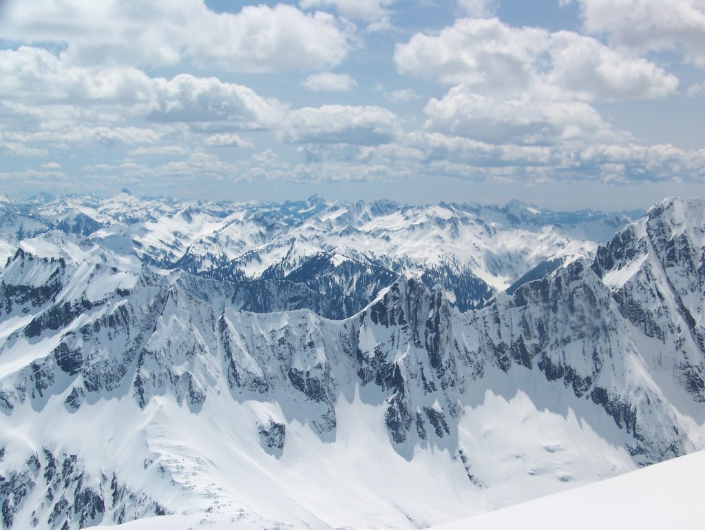 Looking west towards Cascade Pass