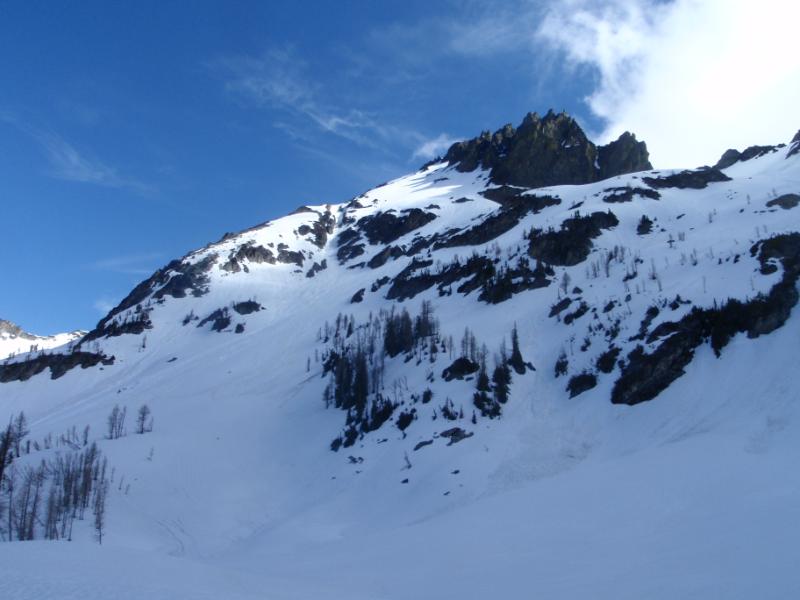 Looking at Seven Fingered Jack from Leroy Basin