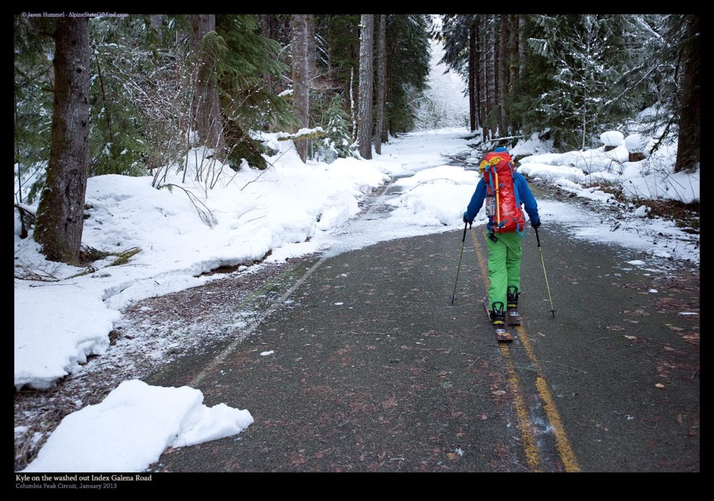 Loosing the glide but not willing to take off the Splitboard