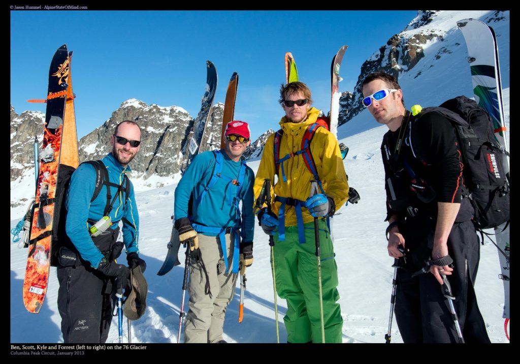 A great crew for a great ski tour