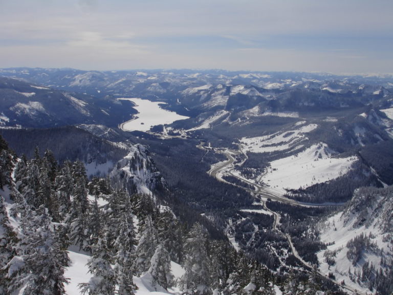 Looking towards Snoqualmie Pass