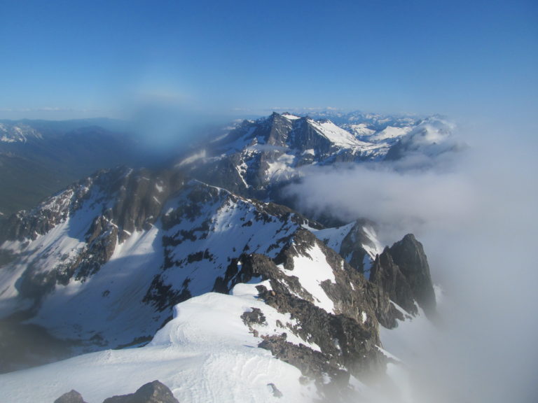 Looking towards Buck Mountain from the summit of Fortress Mountain