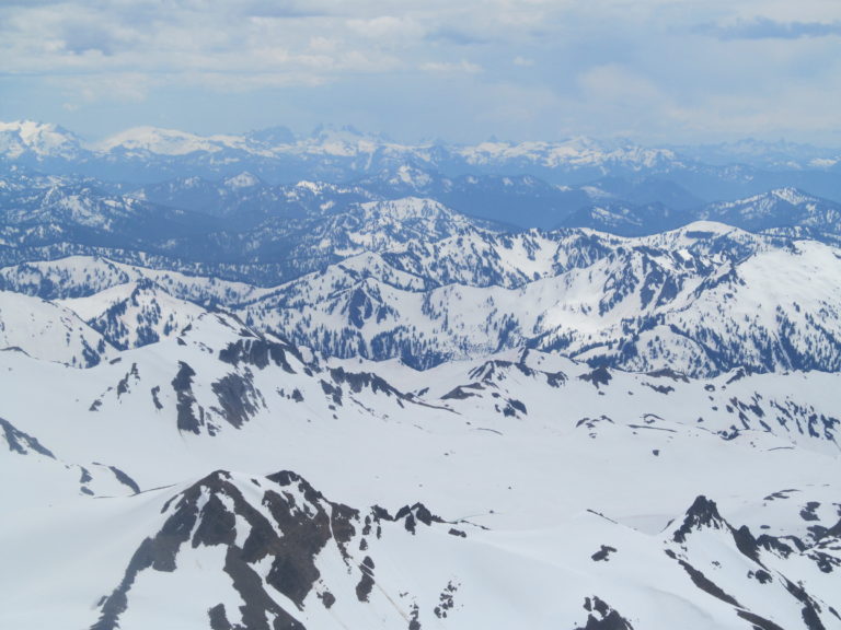 Looking into the North Cascades