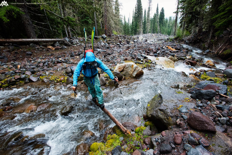 Making our way down to the White Chuck River