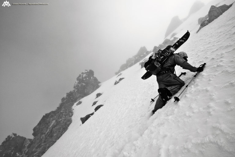 Climbing up Chiwawa Mountain from Holden Village and starting the Suiattle Traverse