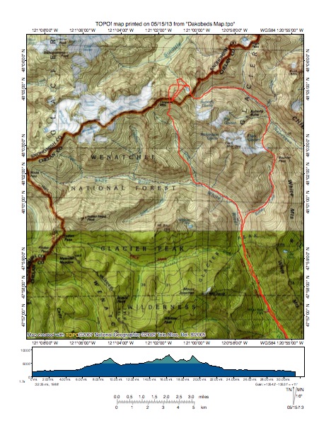 The Map of our route