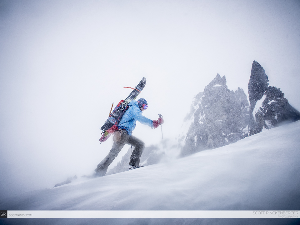 Making our way up to the top of Tenpeak Mountain