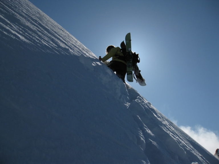 Near the upper slopes on Whitehorse Mountain