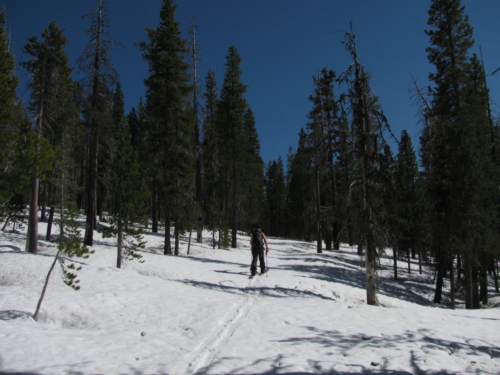 Finally making our way to a solid snowpack