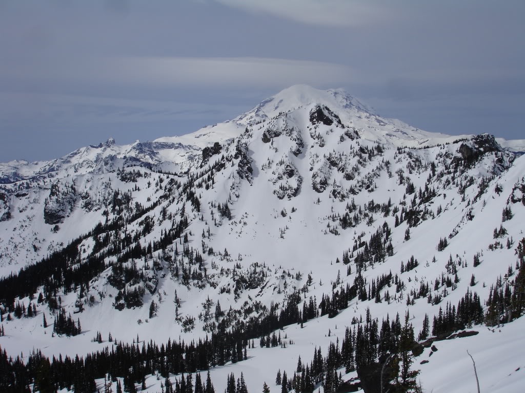 A better view of the Sheep Lake chute