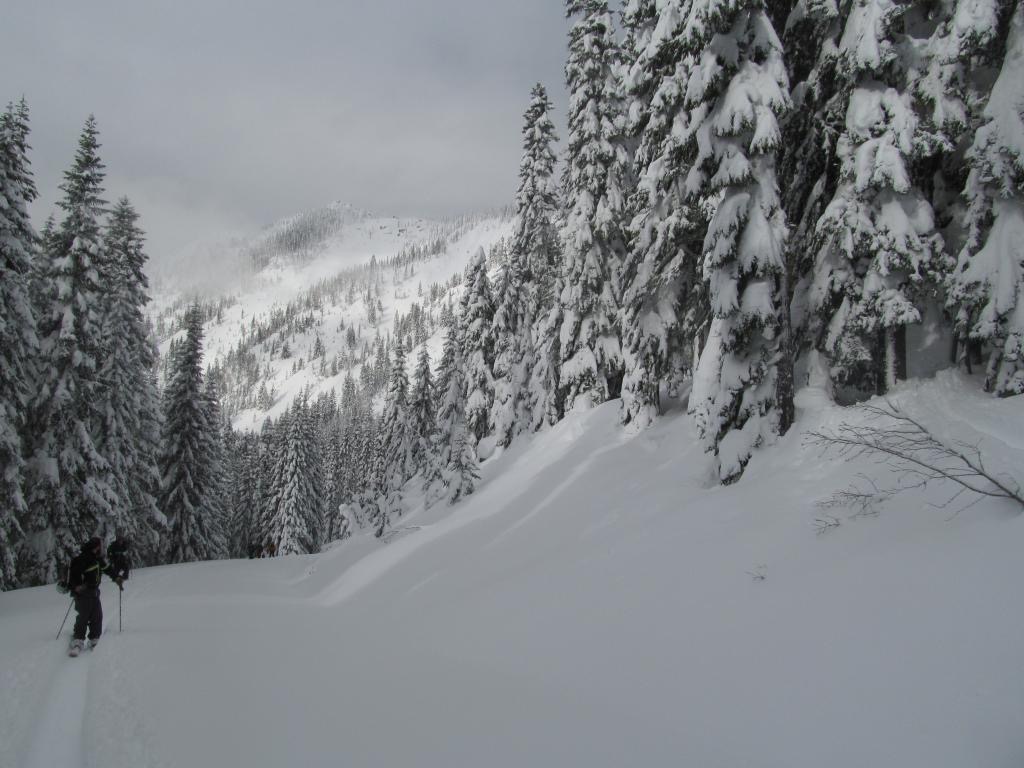 Breaking trail from Stevens Pass to Skyline Ridge