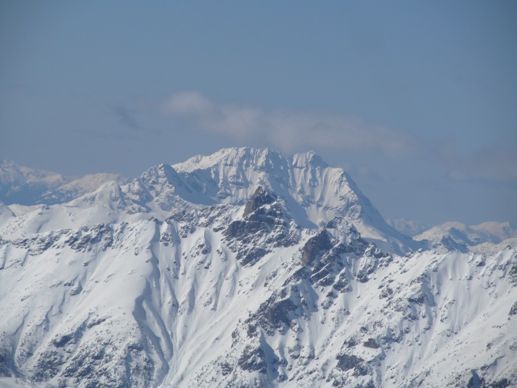 The south face of Jack Mountain in North Cascades National Park