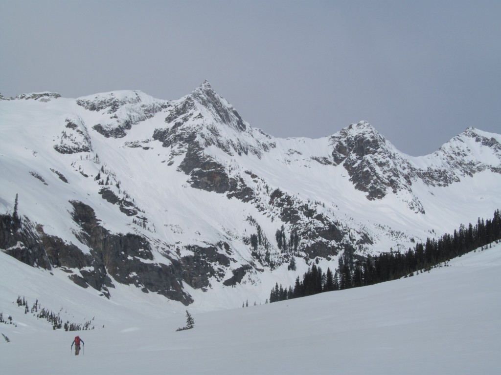 Making our way up North Fork of Bridge Creek