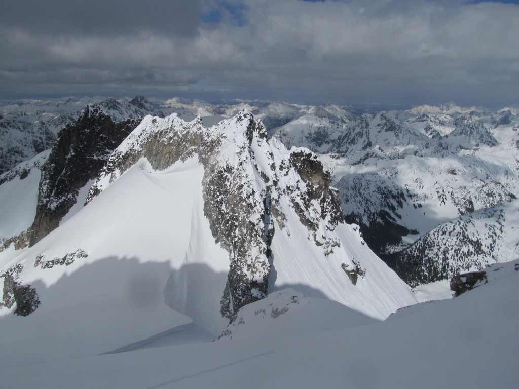 Looking towards North Cascades National Park