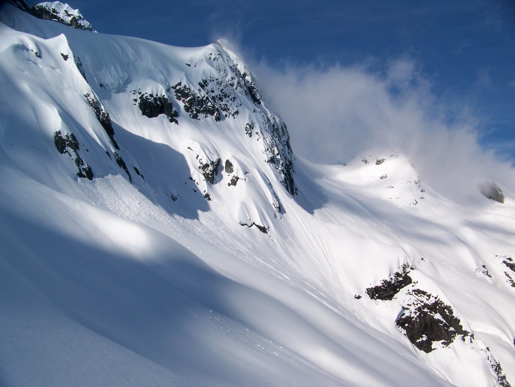 Looking west towards the Mount Baker Ski resort