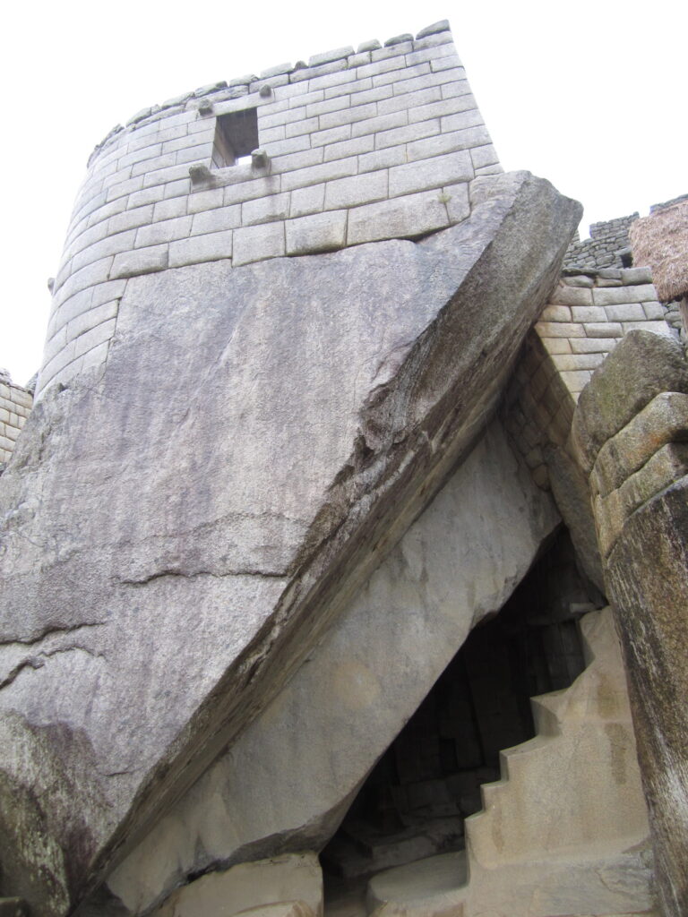 The Temple of the Condor at Machu Picchu