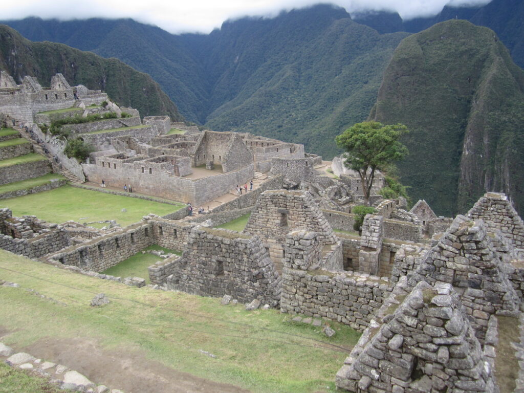 A quiet day at Machu Picchu