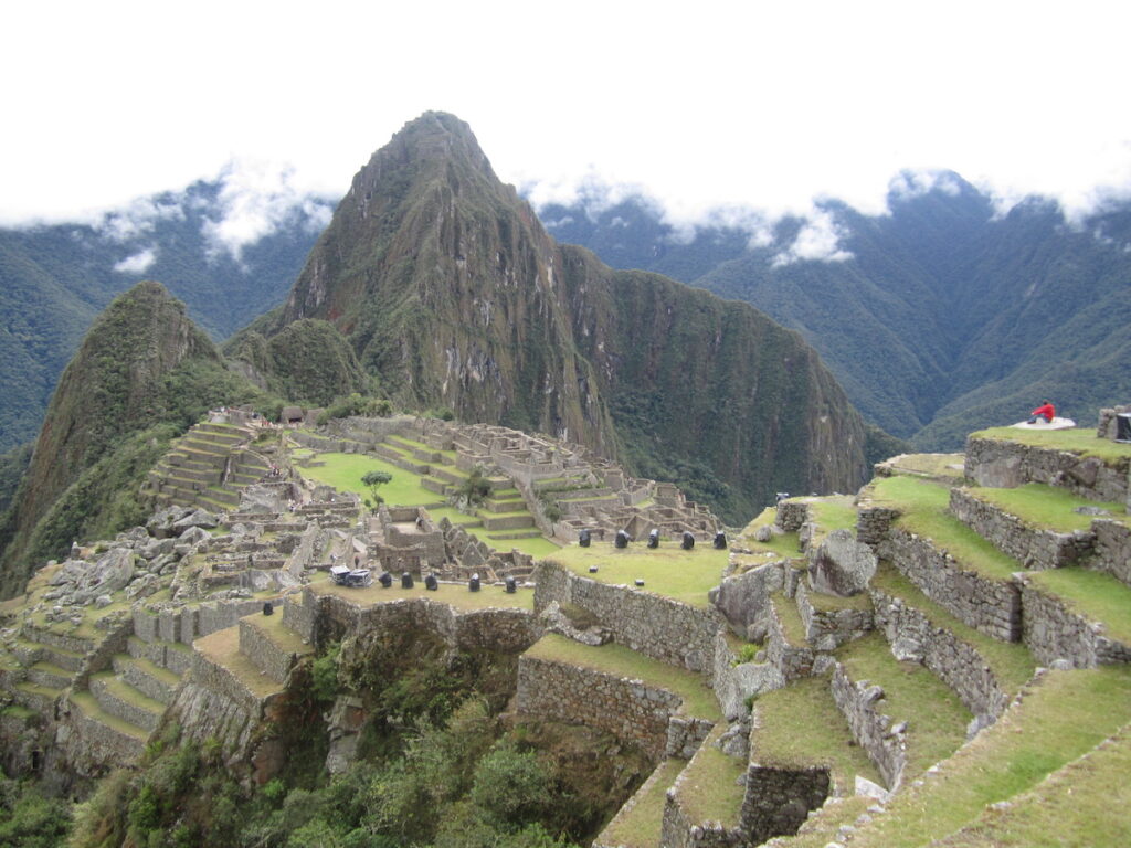 A quiet day on machu picchu