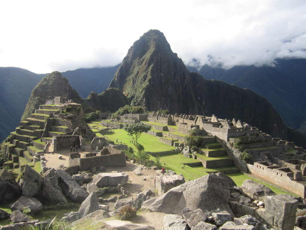 A beautiful afternoon at machu picchu