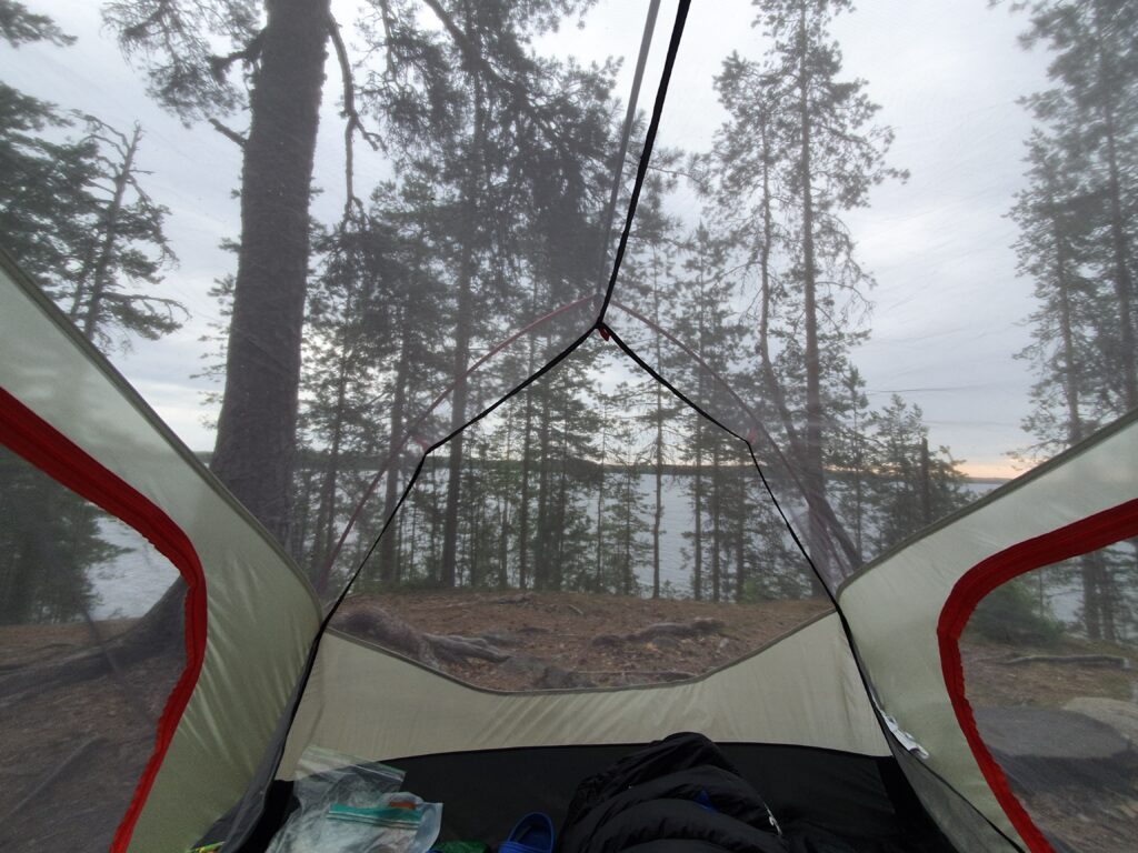 Enjoying my view at Laukansaari